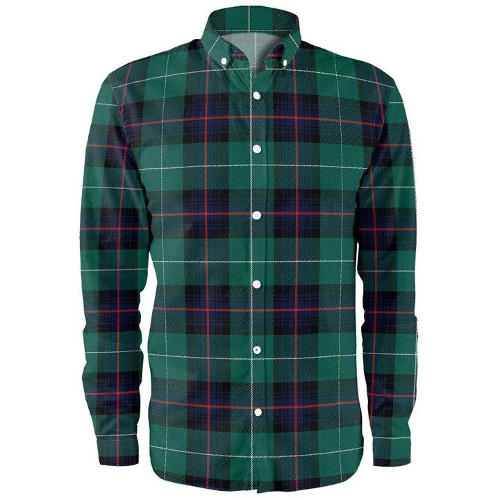 Semple Modern Clan Badge Tartan Long Sleeve Shirt