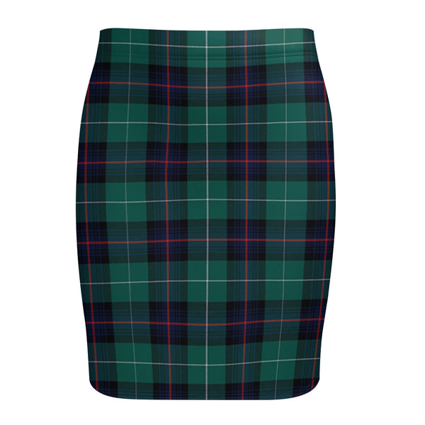 Semple Modern Tartan Fitted Skirt