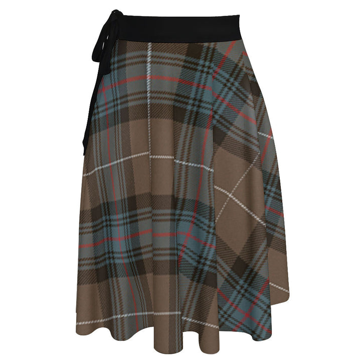 Semple Weathered Tartan Wrap Skirt