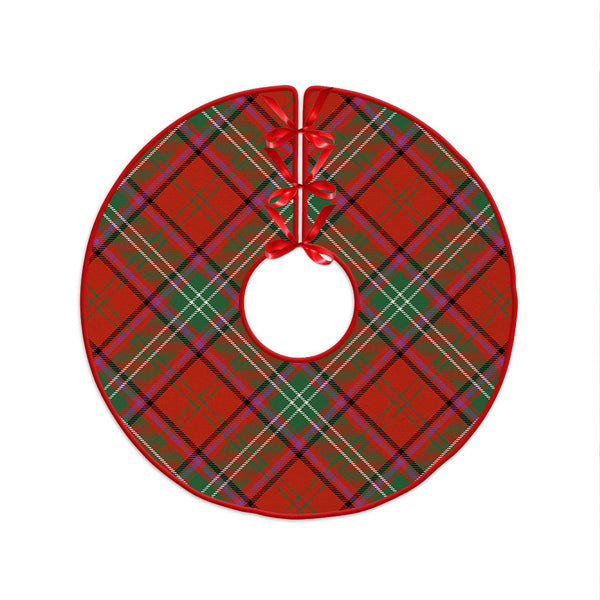 Seton Ancient Clan Badge Tartan Christmas Tree Skirt