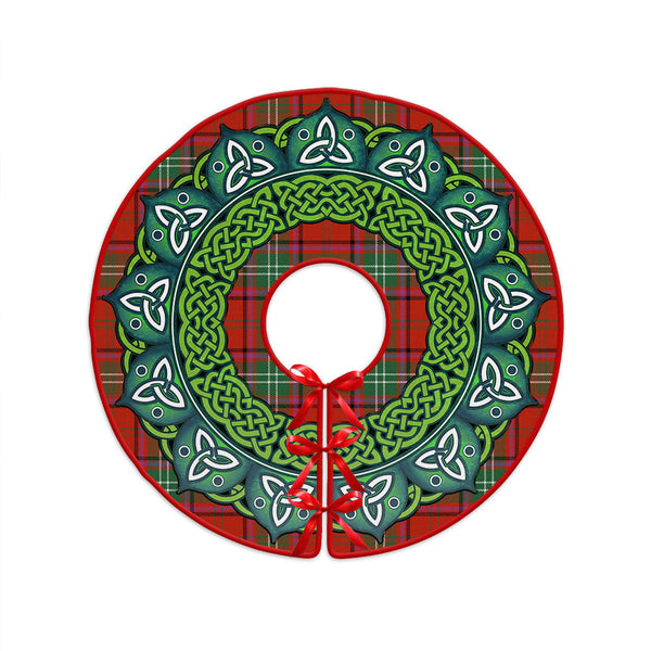 Seton Ancient Clan Badge Tartan Christmas Tree Skirt Heritage Holiday Decor