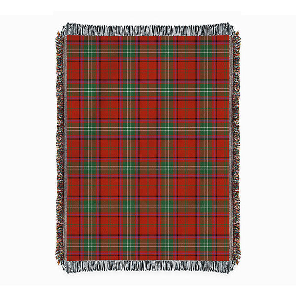 Seton Ancient Clan Badge Tartan Woven Blanket