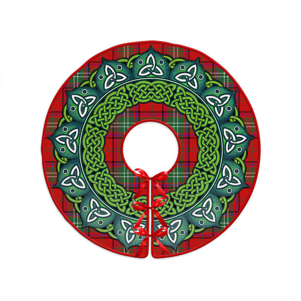 Seton Modern Clan Badge Tartan Christmas Tree Skirt Heritage Holiday Decor