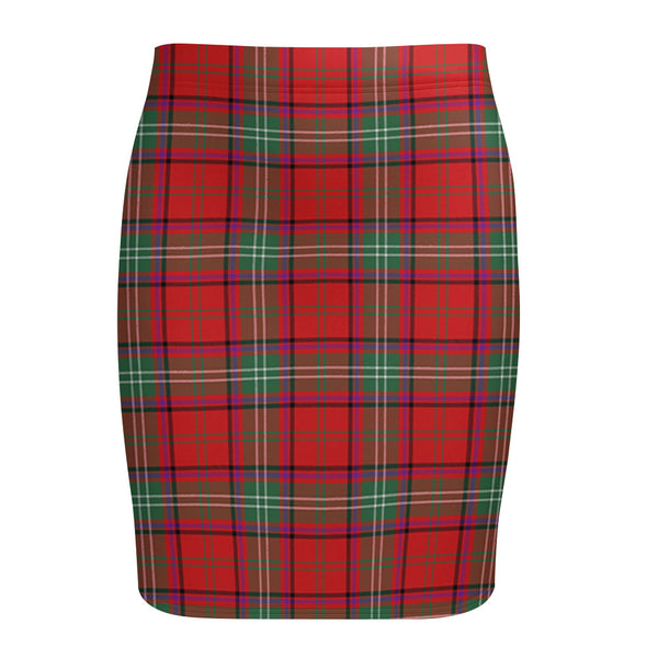 Seton Modern Tartan Fitted Skirt