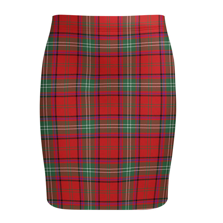 Seton Modern Tartan Fitted Skirt