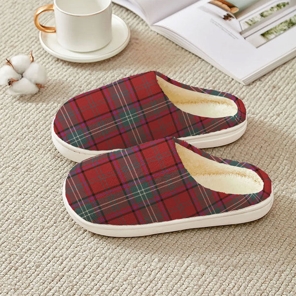 Seton Weathered Clan Badge Tartan Plush Slipper