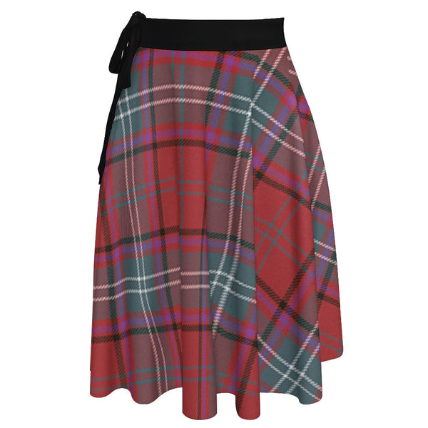 Seton Weathered Tartan Wrap Skirt