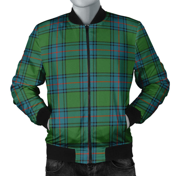 Shaw Ancient Clan Badge Tartan Bomber Jacket