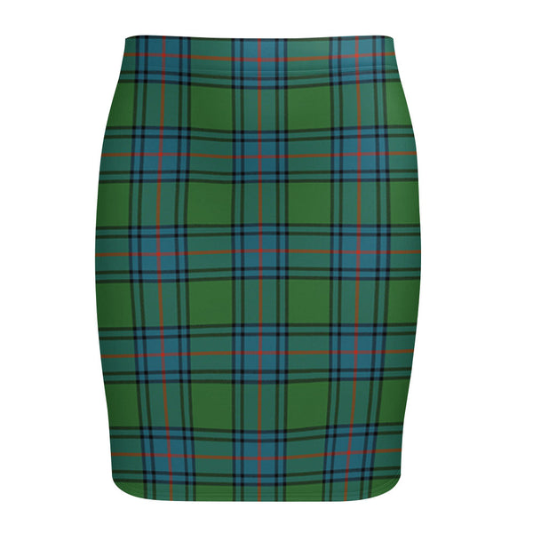 Shaw Ancient Tartan Fitted Skirt