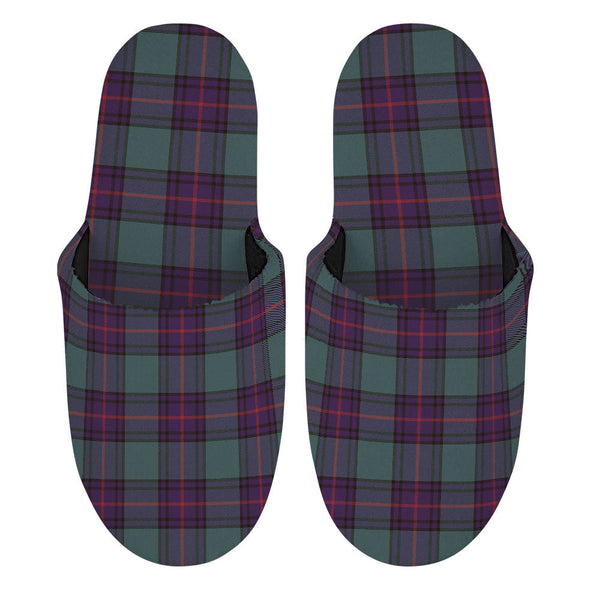 Shaw Weathered Clan Badge Tartan Mop Slippers