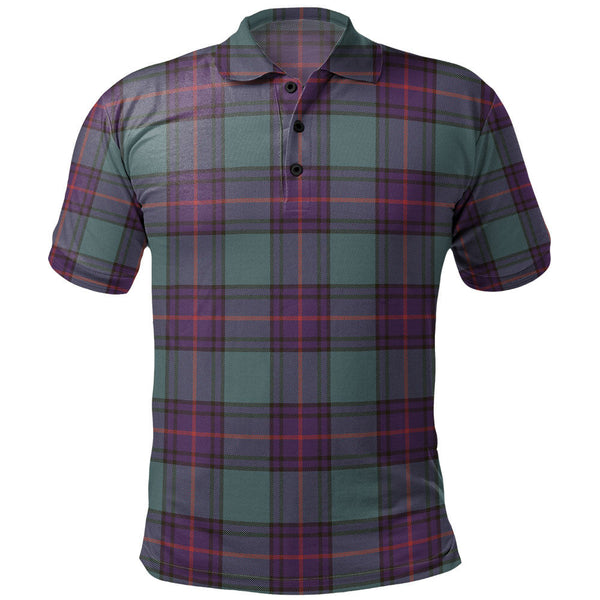 Shaw Weathered Clan Badge Tartan Polo Shirt