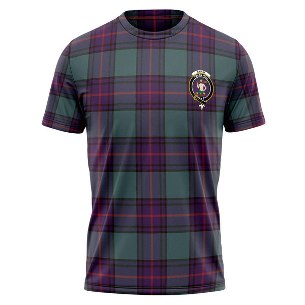 Shaw Weathered Clan Badge Tartan T-Shirt