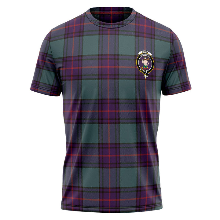 Shaw Weathered Clan Badge Tartan T-Shirt