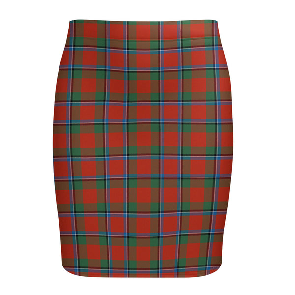 Sinclair Ancient Tartan Fitted Skirt