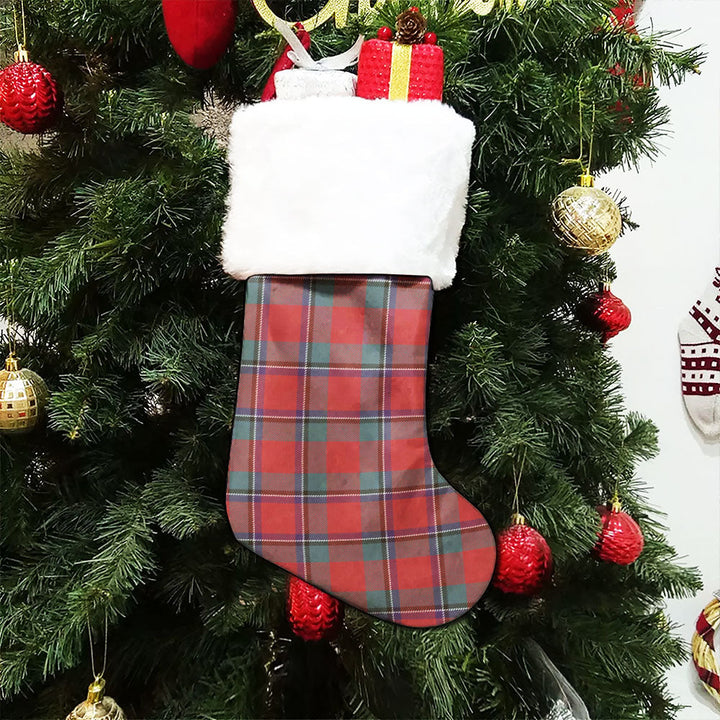 Sinclair Weathered Clan Badge Tartan Christmas Stocking