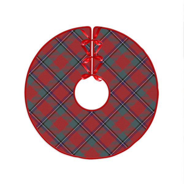 Sinclair Weathered Clan Badge Tartan Christmas Tree Skirt