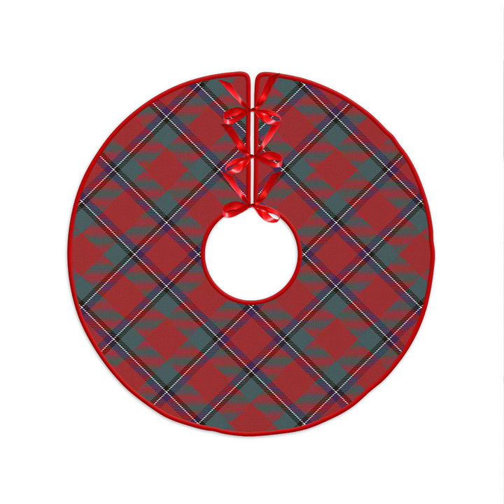 Sinclair Weathered Clan Badge Tartan Christmas Tree Skirt
