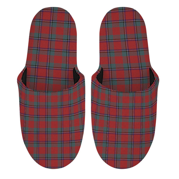 Sinclair Weathered Clan Badge Tartan Mop Slippers