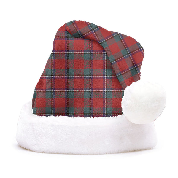 Sinclair Weathered Clan Badge Tartan Plush Christmas Hat