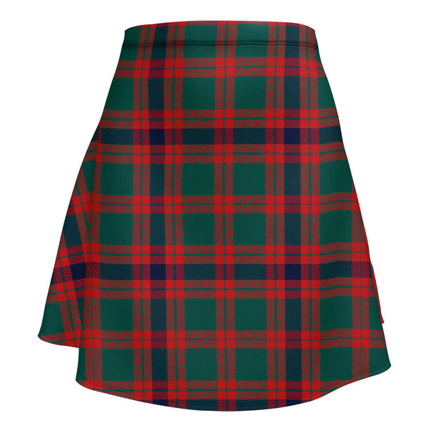 Skene Modern Clan Badge Tartan Flared Skirt