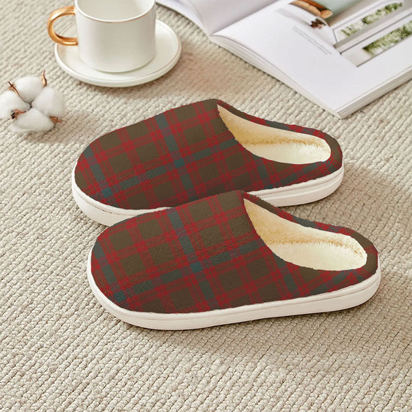 Skene Weathered Clan Badge Tartan Plush Slipper