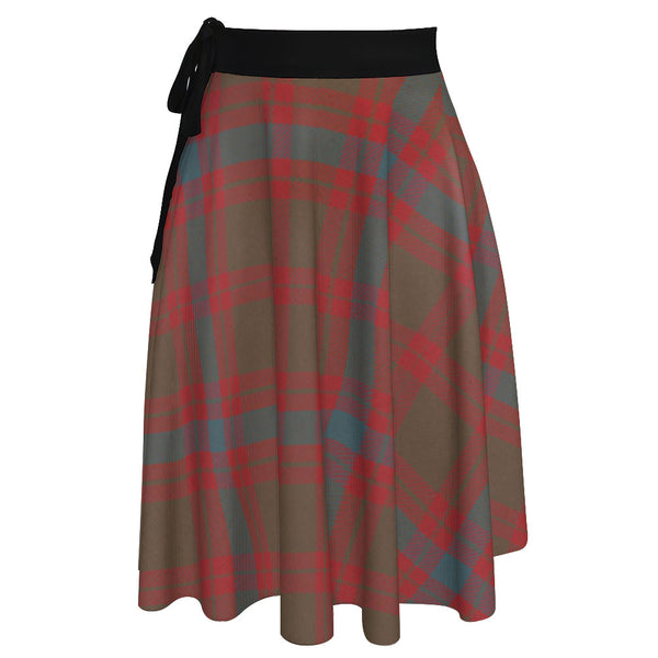 Skene Weathered Tartan Wrap Skirt