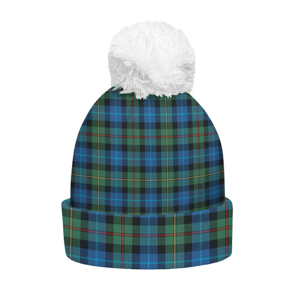 Smith Ancient Clan Badge Tartan Bobble Beanie Hat