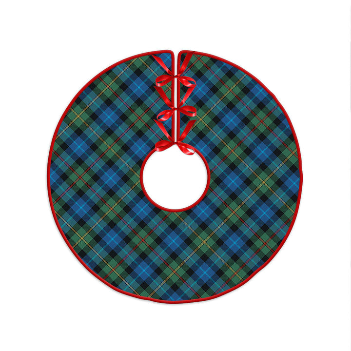 Smith Ancient Clan Badge Tartan Christmas Tree Skirt