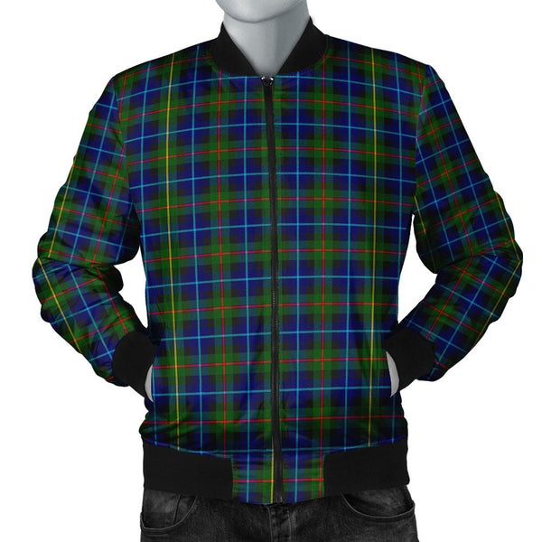 Smith Modern Clan Badge Tartan Bomber Jacket