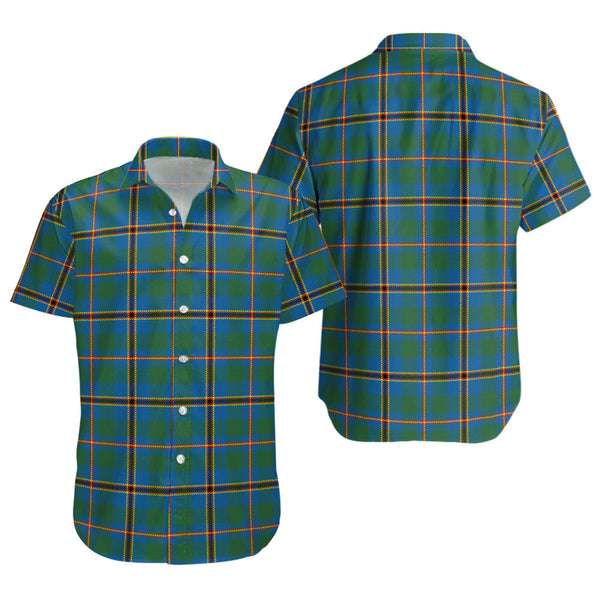 Snodgrass Modern Clan Badge Tartan Short Sleeve Shirt