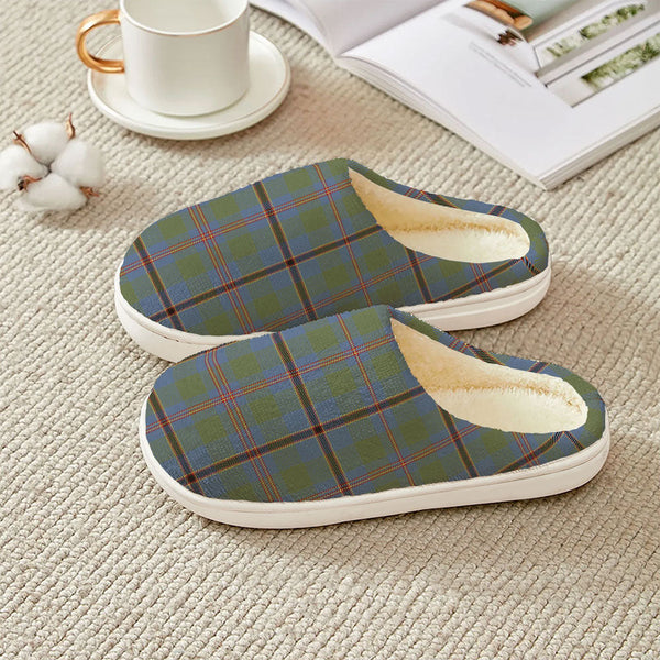 Snodgrass Weathered Clan Badge Tartan Plush Slipper