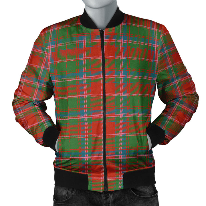 Somerville Ancient Clan Badge Tartan Bomber Jacket