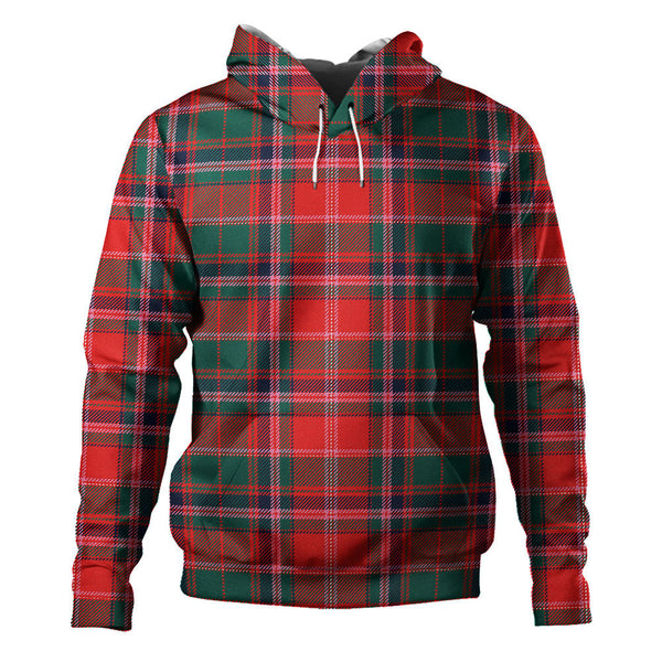 Somerville Modern Clan Badge Tartan Hoodie