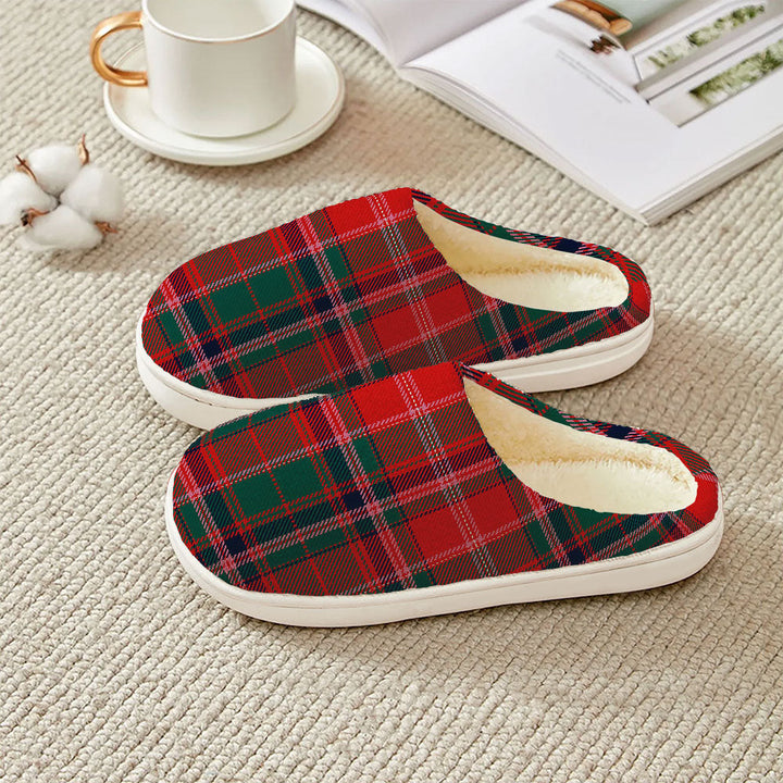 Somerville Modern Clan Badge Tartan Plush Slipper