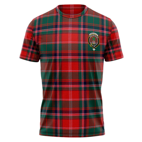 Somerville Modern Clan Badge Tartan T-Shirt