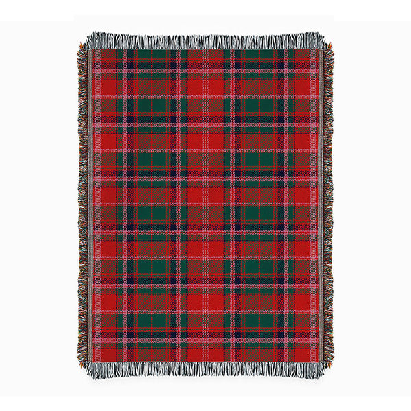 Somerville Modern Clan Badge Tartan Woven Blanket