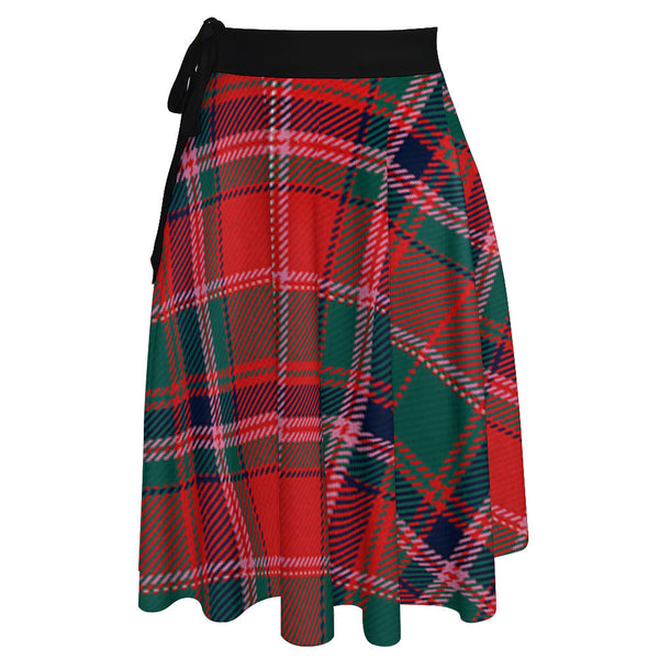 Somerville Modern Tartan Wrap Skirt