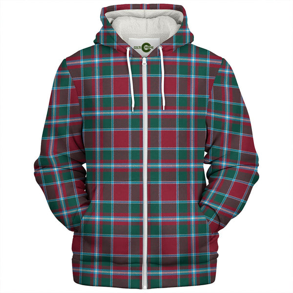 Spens Modern Tartan Sherpa Hoodie