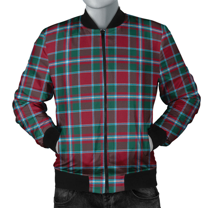 Spens Modern Clan Badge Tartan Bomber Jacket