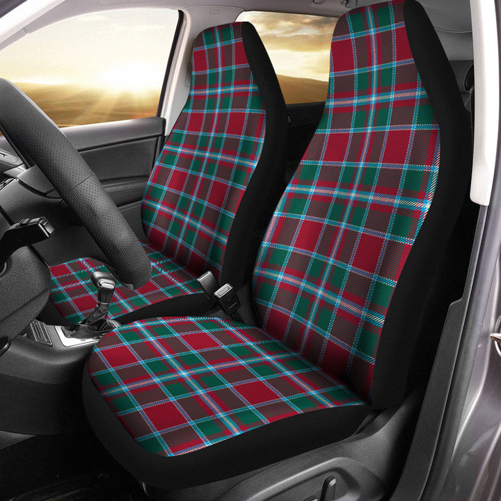 Spens Modern Clan Badge Tartan Car Seat Covers