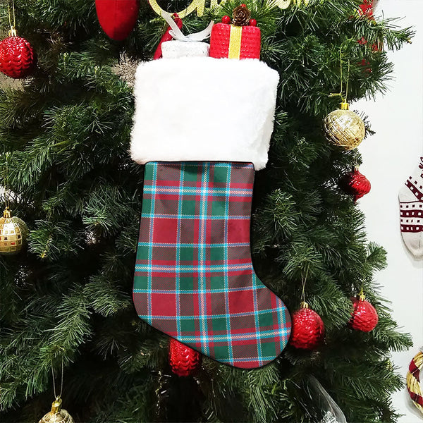 Spens Modern Clan Badge Tartan Christmas Stocking