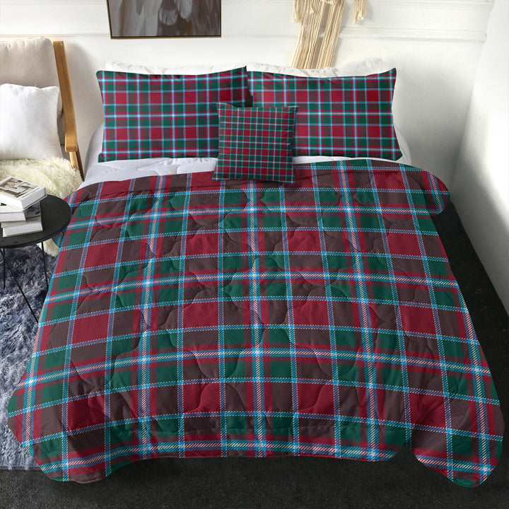 Spens Modern Clan Badge Tartan Comforter