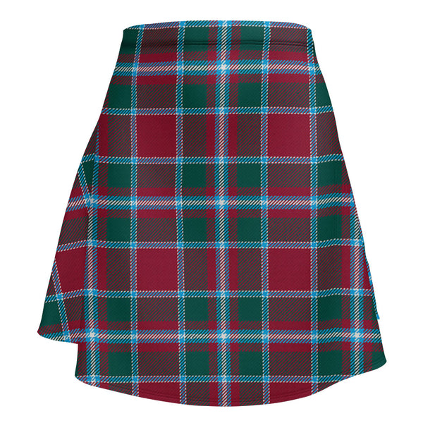 Spens Modern Clan Badge Tartan Flared Skirt