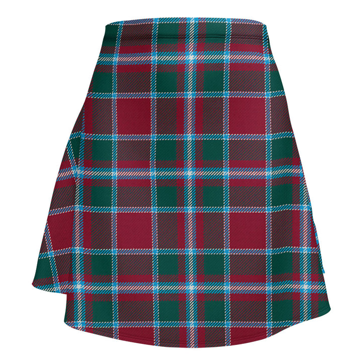 Spens Modern Clan Badge Tartan Flared Skirt