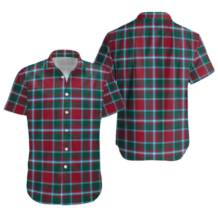 Spens Modern Clan Badge Tartan Short Sleeve Shirt