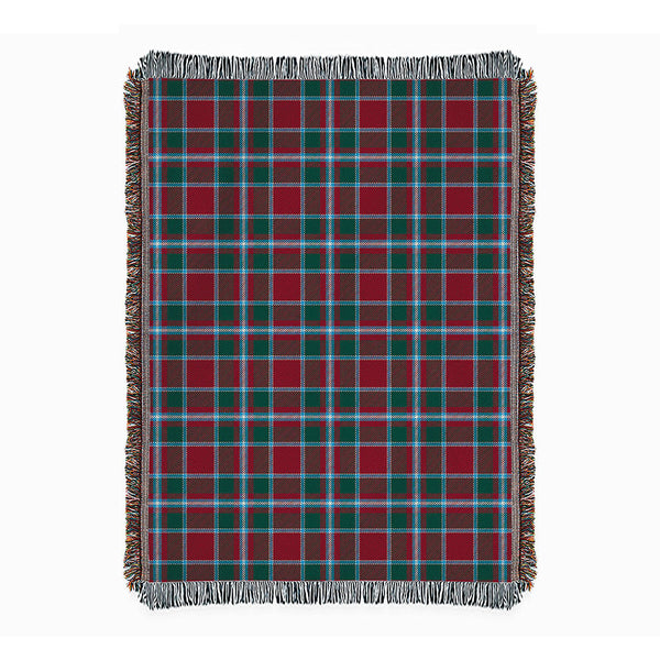 Spens Modern Clan Badge Tartan Woven Blanket