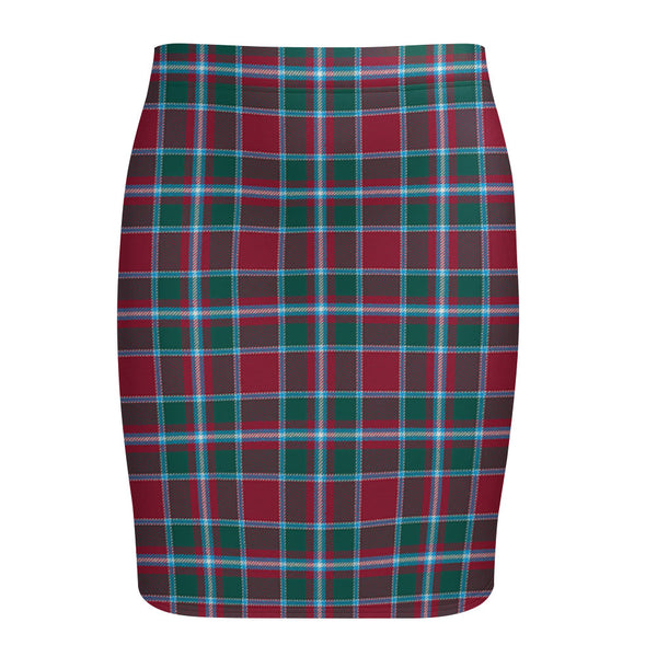 Spens Modern Tartan Fitted Skirt