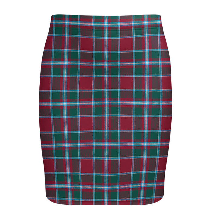 Spens Modern Tartan Fitted Skirt