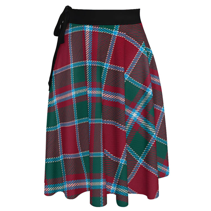 Spens Modern Tartan Wrap Skirt