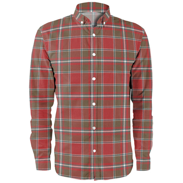 Spens Weathered Clan Badge Tartan Long Sleeve Shirt